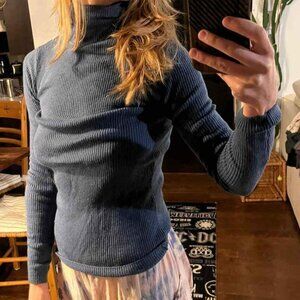 Shirt stretch turtleneck 100% Wool